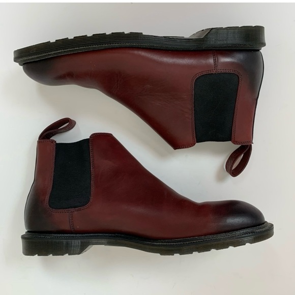 Dr. Martens Wilde Boot in Dark Cherry Red - Sz 10 - Picture 2 of 9